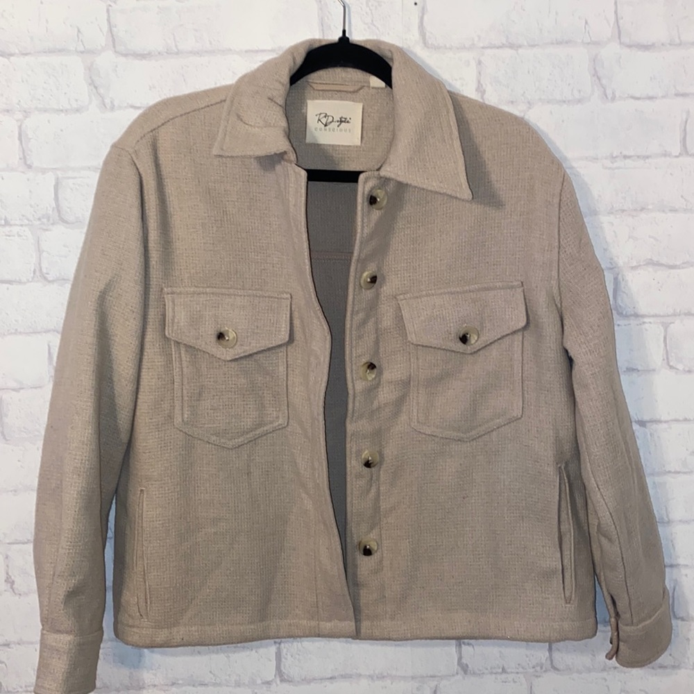 NWOT RD Style Conscious Paloma Woven Jacket Size XS - Picture 2 of 13